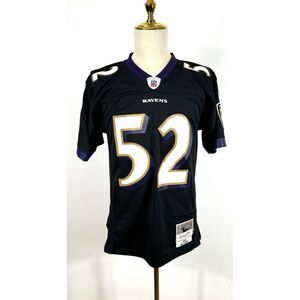 Ray Lewis Baltimore Ravens Mitchell & Ness Legacy Replica Jersey 52 Men's‎ Small